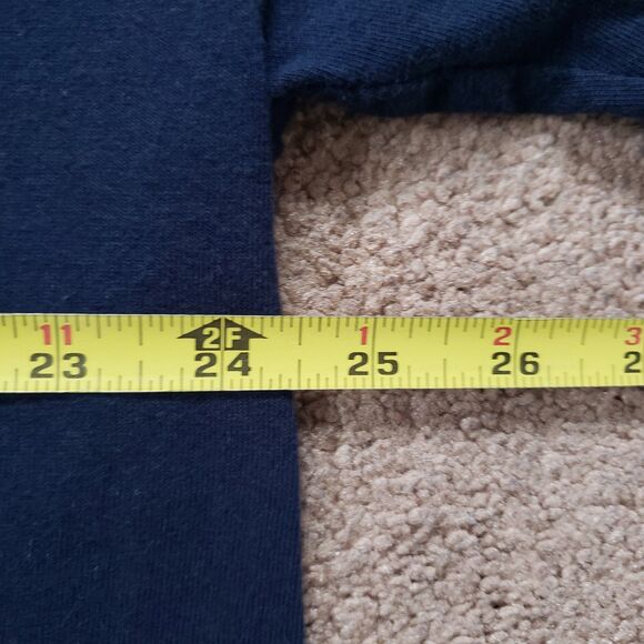 Vintage Y2K A Cast A Day Keeps Work Away Sz 2XL Mens Blue Fishing T-Shirt Fish - Picture 5 of 5